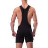 Barcode Berlin Body Singlet Luckenwalde Kaki-Noir-Blanc